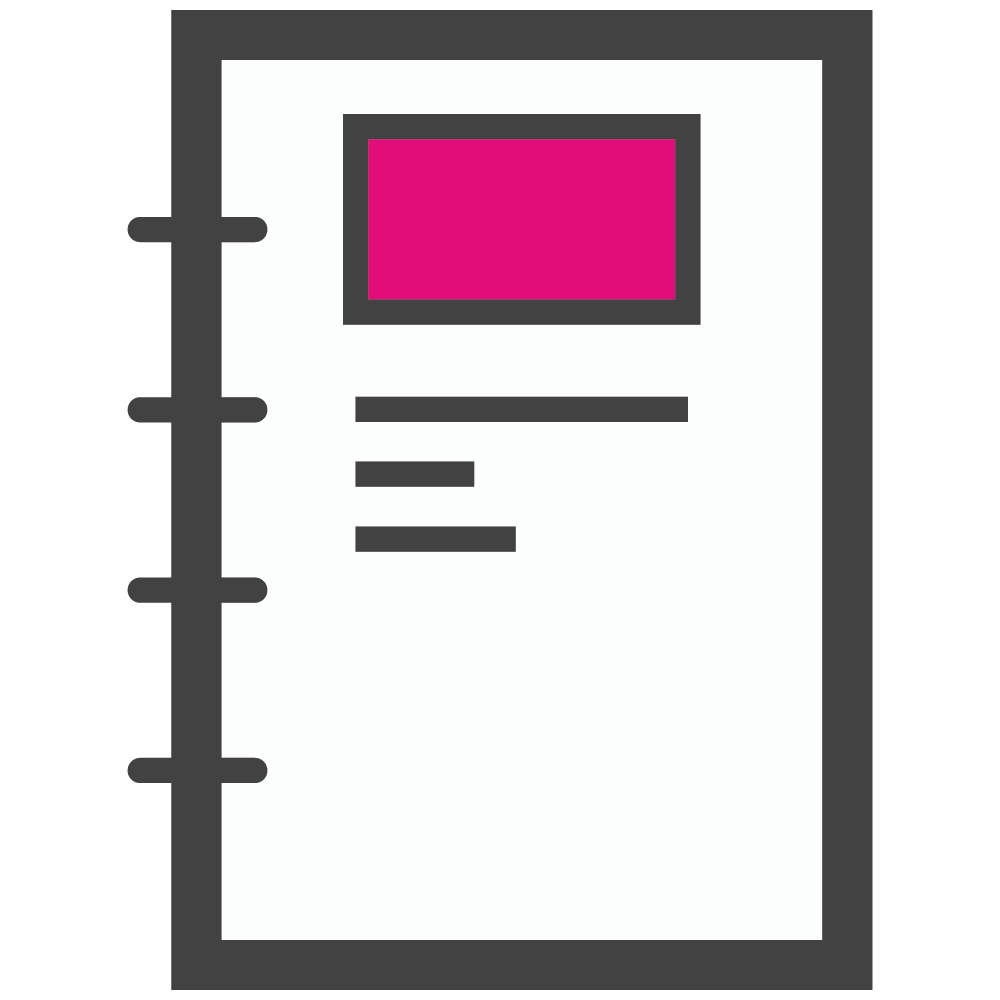 Print ringband mappen on demand