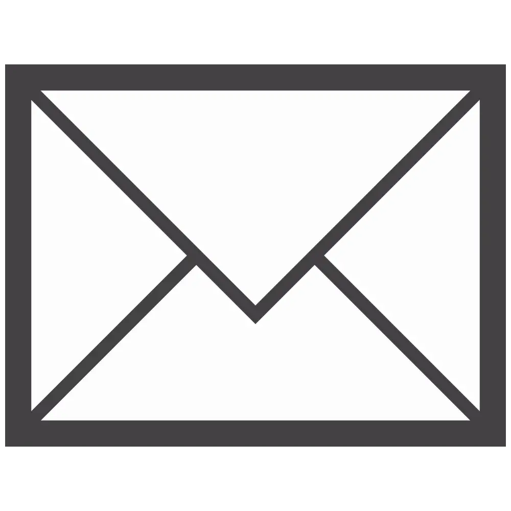 Icoon van een envelop, symbool voor e-mail als kanaal binnen omnichannel communicatie